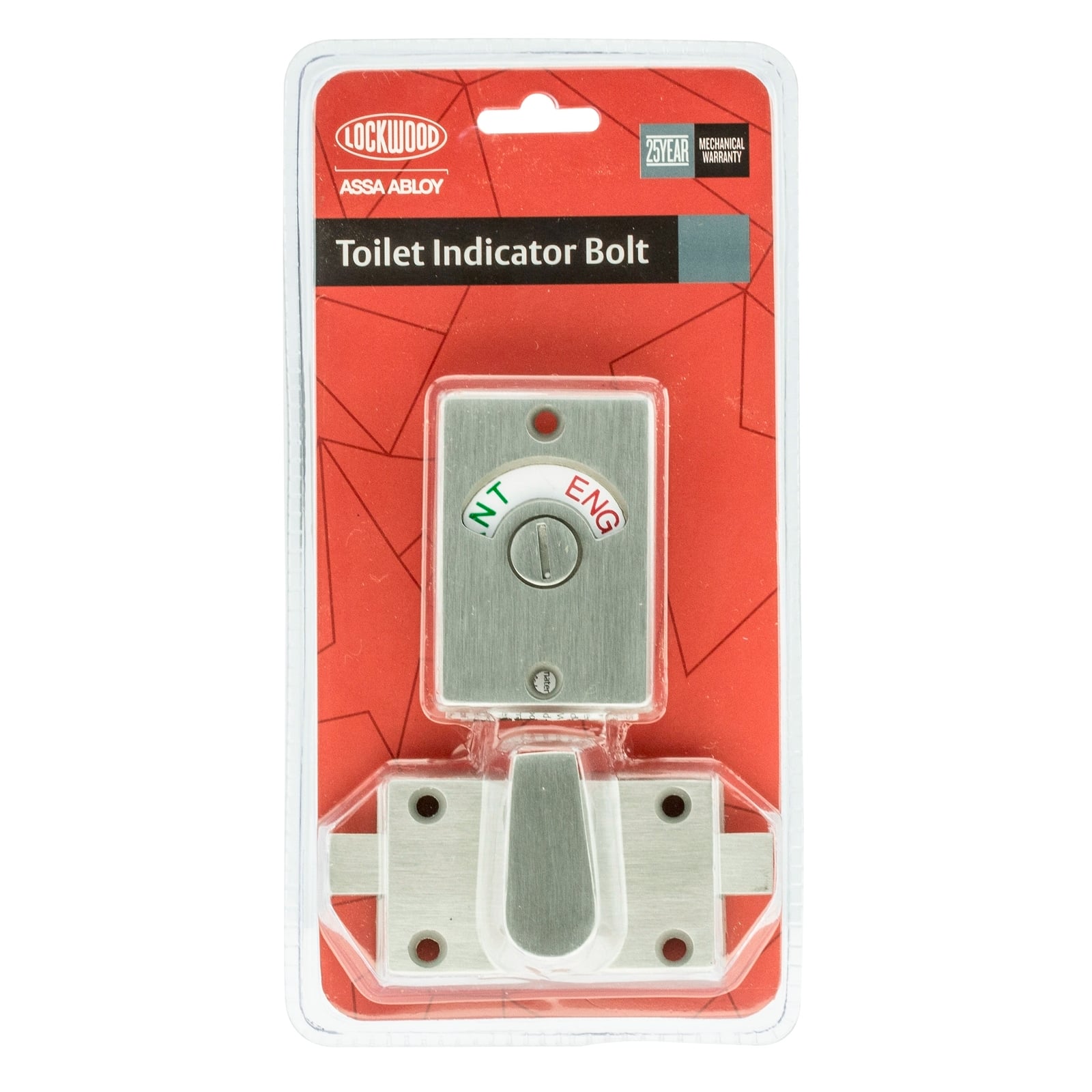 Lockwood Satin Stainless Steel Indicator Bolt 801 - Image 1 of 1