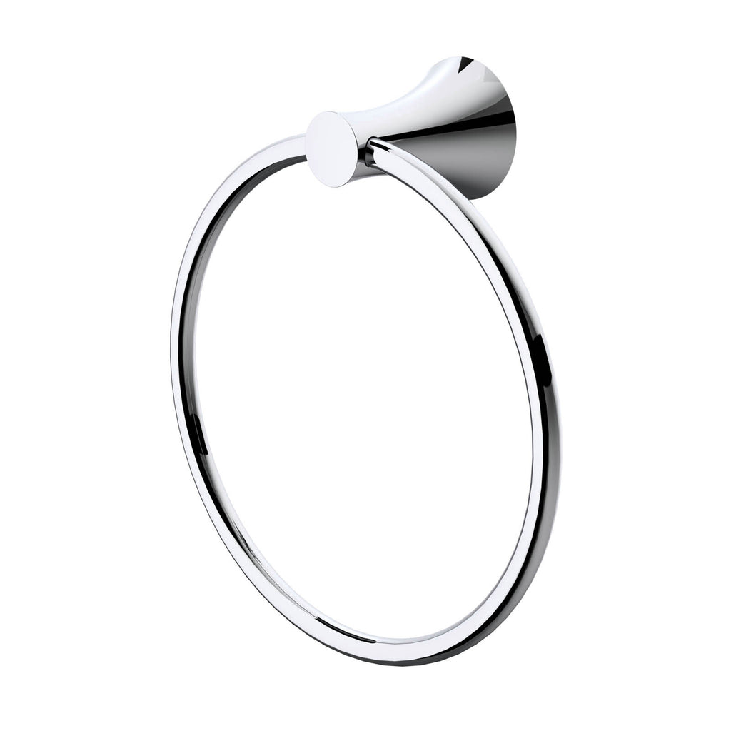Caroma Polished Chrome Elegance Towel Ring - Image 1 of 4