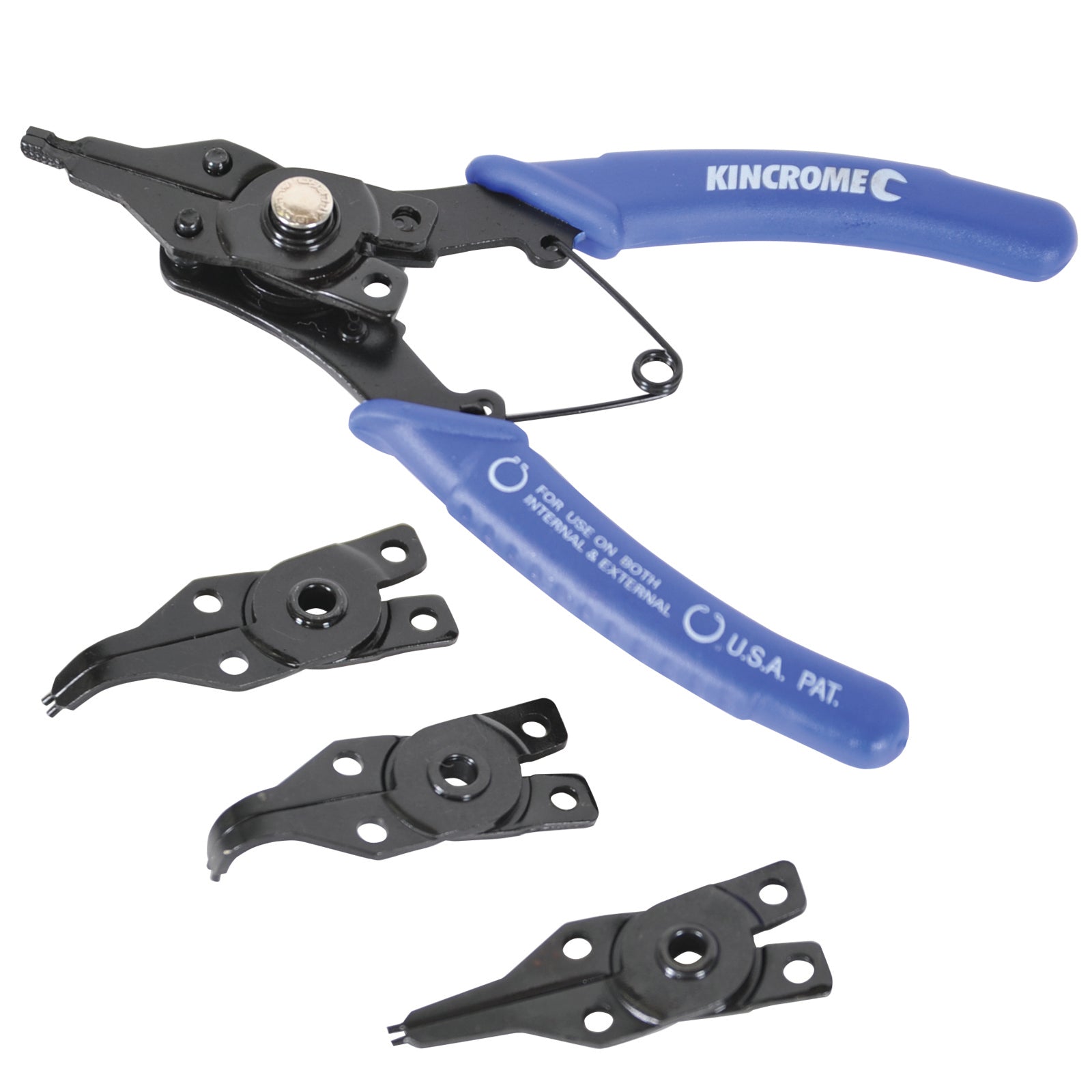 Kincrome 160mm 5 Piece Circlip Combination Pliers Set - Image 1 of 1