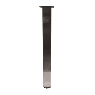 Adoored 40 x 400mm Brushed Nickel Metal Furniture Leg