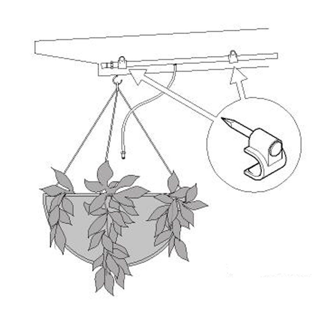 Pope 4mm Mounting Clip - 10 Pack - Image 2 of 2