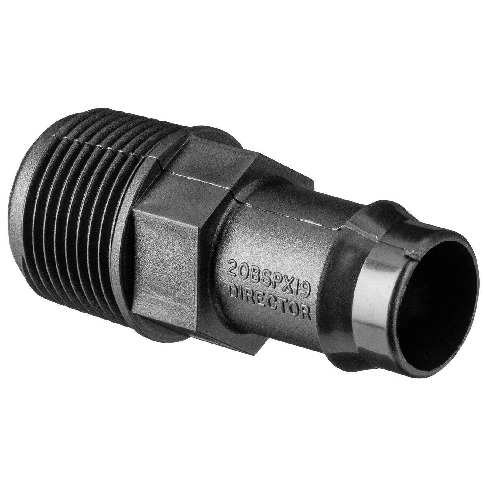 Pope 19mm Tail x 20mm BSP Male Director - Single - Image 1 of 5