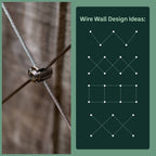 Garden Zen 10m Non Tensioned Wire Wall Plant Trainer Kit - Image 4 of 14