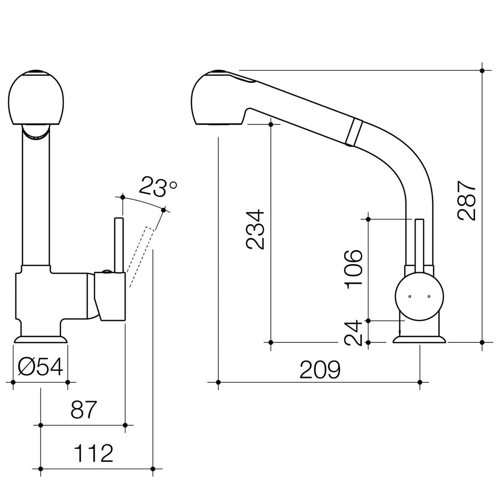 Caroma Rated Chrome Lead Free Cardinal II Sink Mixer - Image 2 of 2