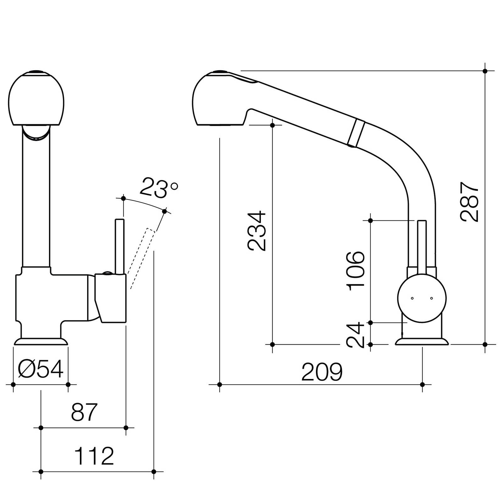 Caroma Rated Chrome Lead Free Cardinal II Sink Mixer - Image 2 of 2