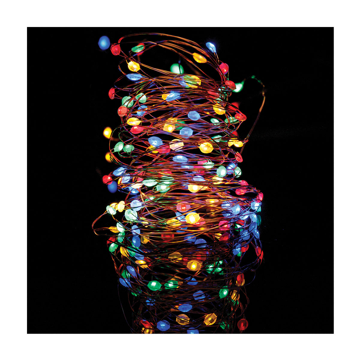 Lytworx 100 Multicolour Battery Operated Bead Wire Lights - Image 2 of 2