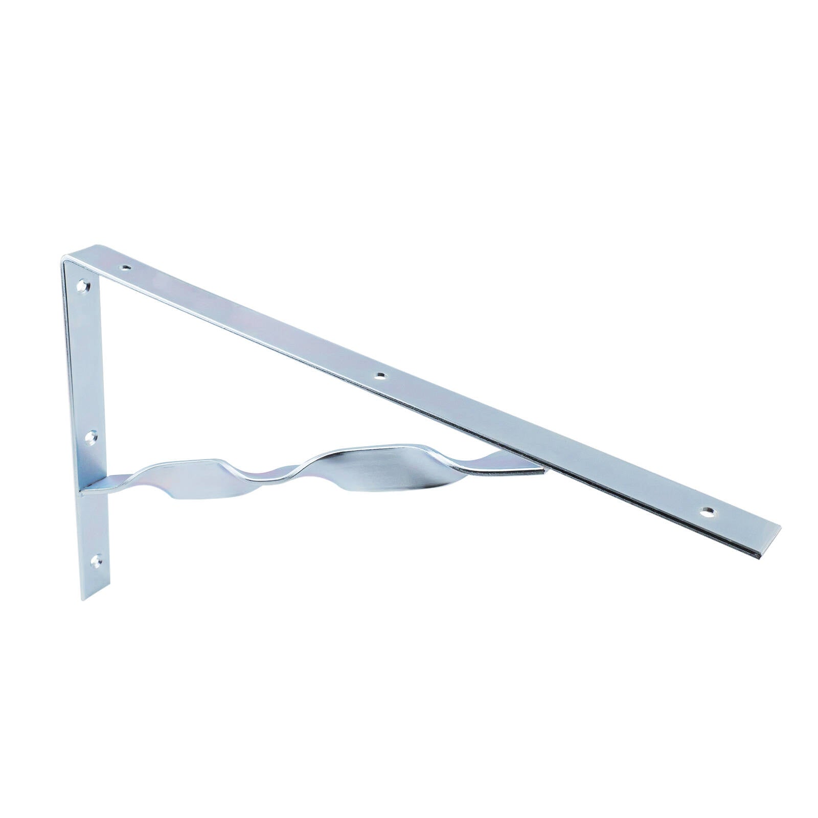 Carinya 400 x 250mm Zinc Plated Heavy Duty Twisted Stay Bracket - Image 1 of 11
