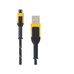 DeWALT 1.8m Micro-USB to USB Charging Cable Reinforced with Kevlar - Image 1 of 5