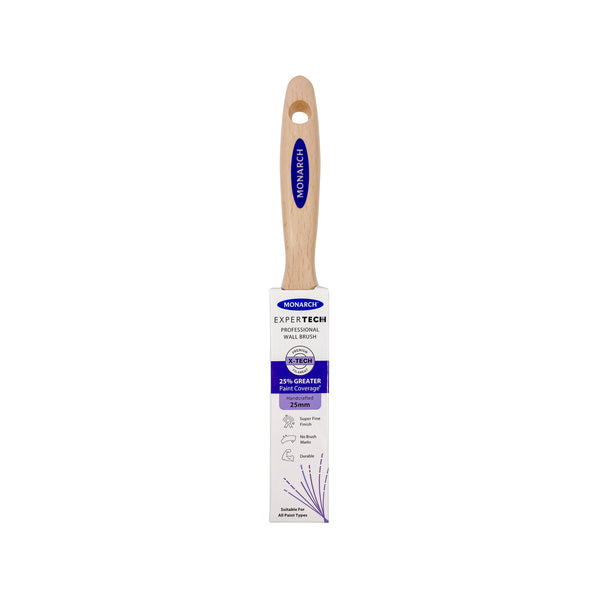 Monarch Expertech 25mm X-Tech Wall Paint Brush - 25mm