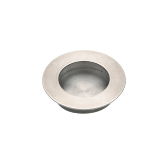 Prestige 65mm Stainless Steel Round Flush Pull Handle - 2 Pack