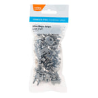 Taskmaster 3mm 316 Stainless Steel Wire Rope Grips - 24 Pack - Image 1 of 10