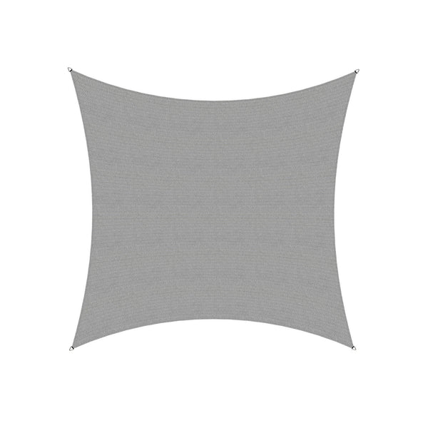 Coolaroo 5.4 x 5.4m Square Stone Commercial Grade Shade Sail