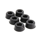 Surface Gard 22mm Black Round Rubber Bumper - 6 Pack - Image 1 of 5