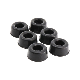 Surface Gard 22mm Black Round Rubber Bumper - 6 Pack