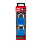 Lockwood 30mm Solid Brass 120N Series Padlock With Silicone Cover - 2 Pack - Image 2 of 4