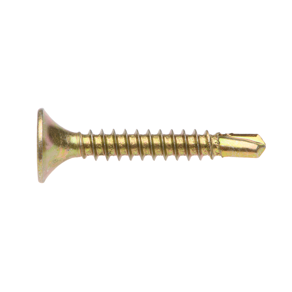 Buildex 6G x 25mm Gold Passivated Plasterboard Screws TEKS® Tip - 100 Pack - Image 3 of 3