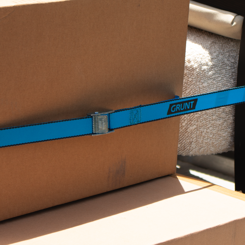 GRUNT 25mm x 2m Cam Buckle Light Duty Quick Release Pull Tie Down - Image 4 of 12
