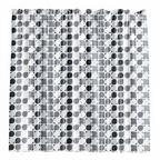 Barelli 180 x 180cm Droplet Dreams Polyester Shower Curtain - Image 1 of 2