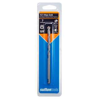 Sutton Tools 7 x 125mm Quick Release Holesaw TCT Pilot Drill