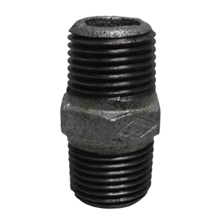 Brasshards 15mm Galvanised Hex Nipple