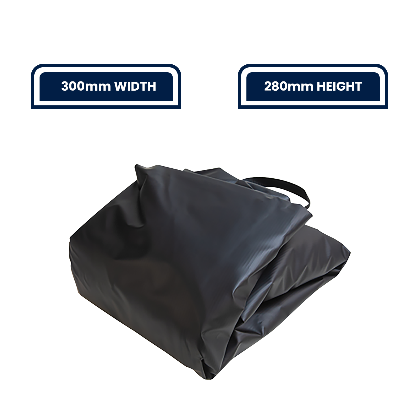 GRUNT 300L Black Rooftop Cargo Bag - Image 10 of 10