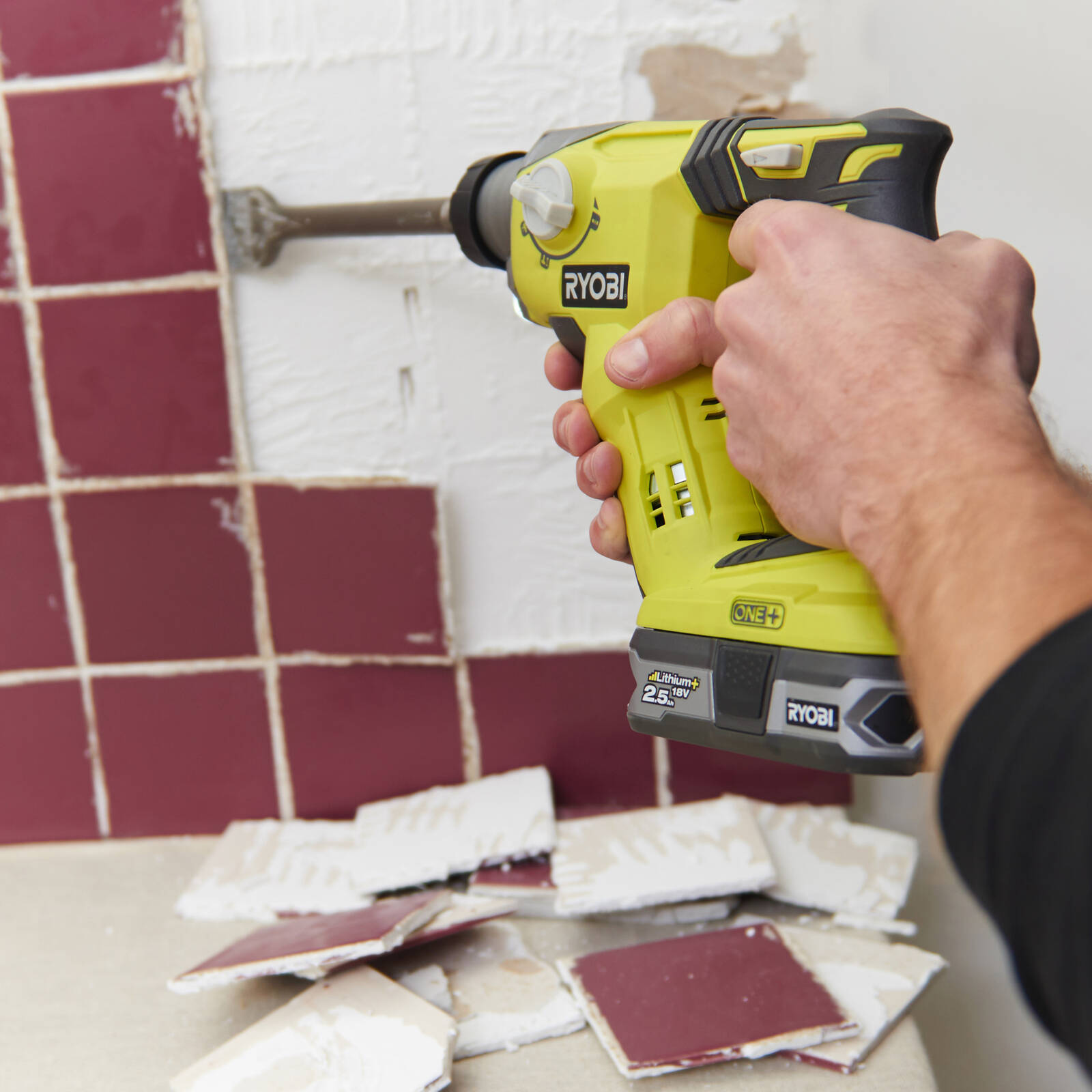 Ryobi 18V ONE+ SDS Cordless Rotary Hammer Drill - Tool Only - Image 6 of 6
