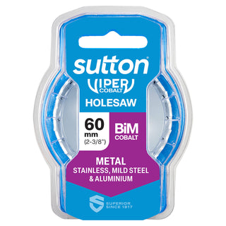 Sutton Tools 60mm Viper Cobalt Bi-Metal Holesaw