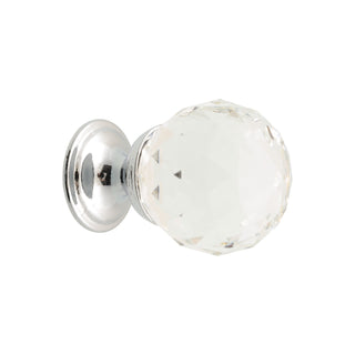 Prestige 25mm Chrome Plated Glass Knob