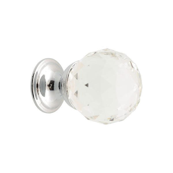 Prestige 25mm Chrome Plated Glass Knob