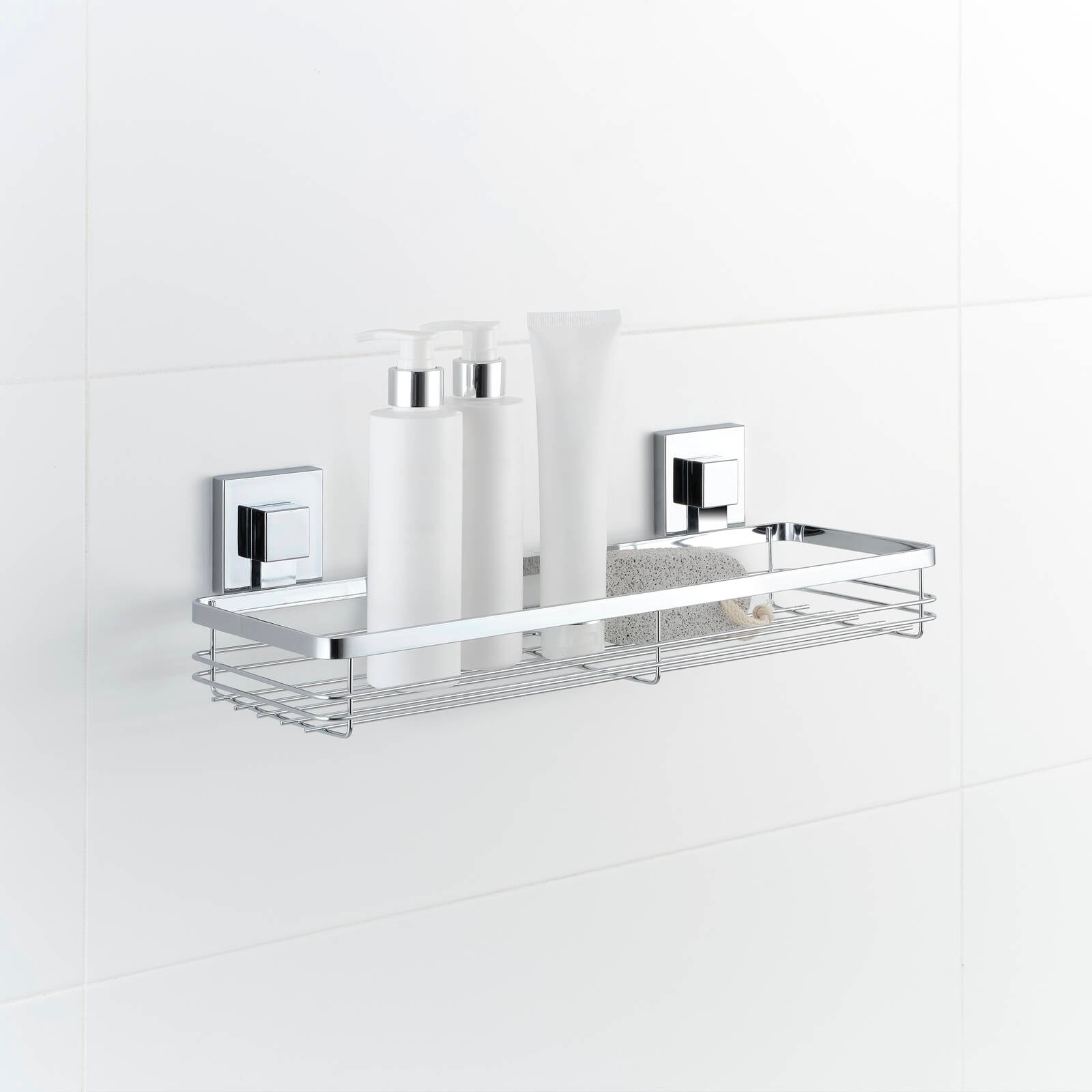 Fusion-Loc 26kg Stainless Steel Suction Bathroom Caddy - Image 2 of 5