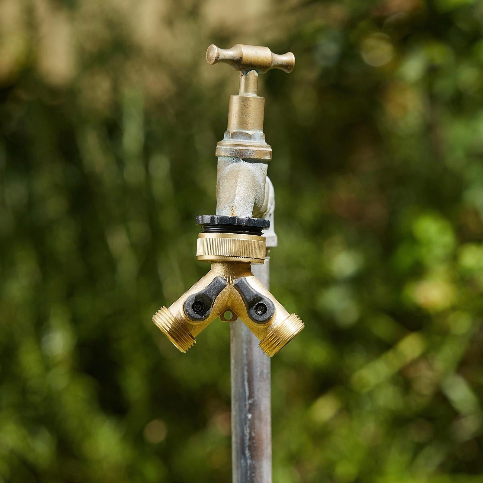Pope 2 Way Brass Threaded Tap - Image 2 of 6