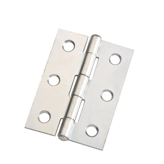 Lane 85 x 60 x 1.6mm Zinc Plated Fixed Pin DURAsmooth™ Butt Hinge