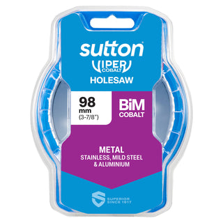 Sutton Tools 98mm Viper Cobalt Bi-Metal Holesaw