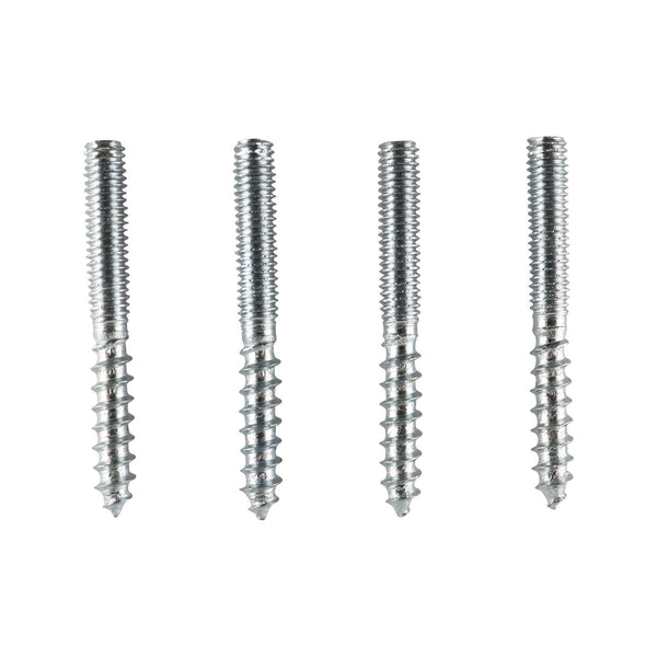 Everhang M6 x 48mm Zinc Plated Hanger Bolt - 4 Pack