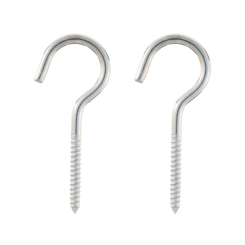 Taskmaster 95 x 6 x 28mm 316 Stainless Steel Ceiling Hook - 2 Pack - Image 2 of 4
