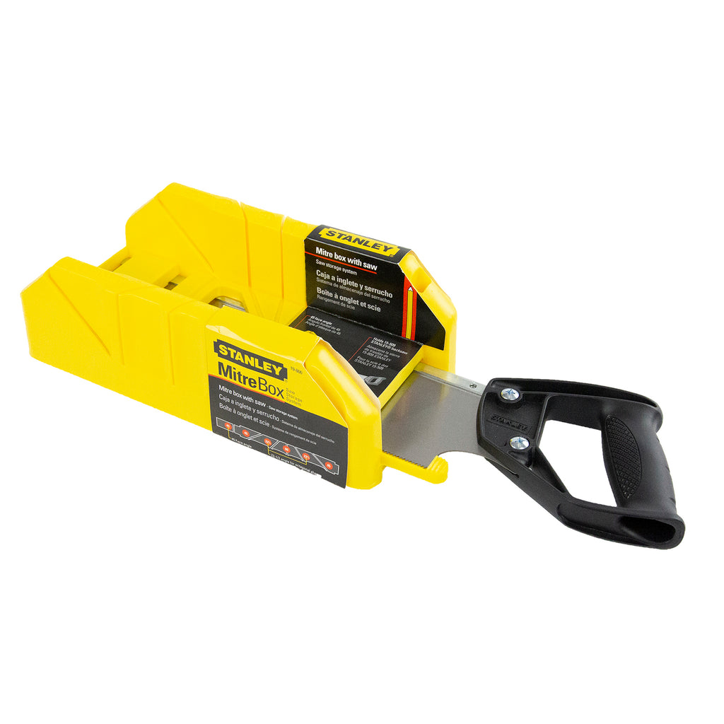 Stanley 12" 305mm Mitre Box With Saw - Image 3 of 6