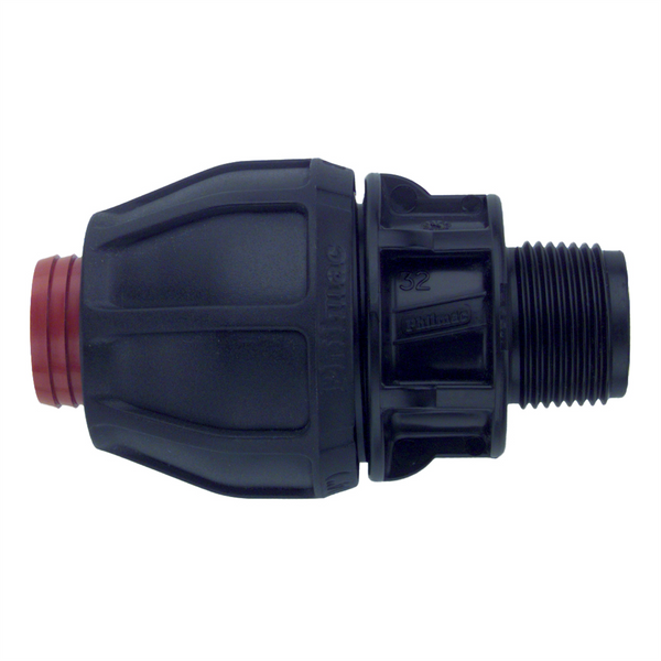 Philmac 1" x 1" Poly x MI BSP Rural End Connector