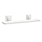 Fusion-Loc Matte White Style Suction Acrylic Shelf - Image 1 of 10