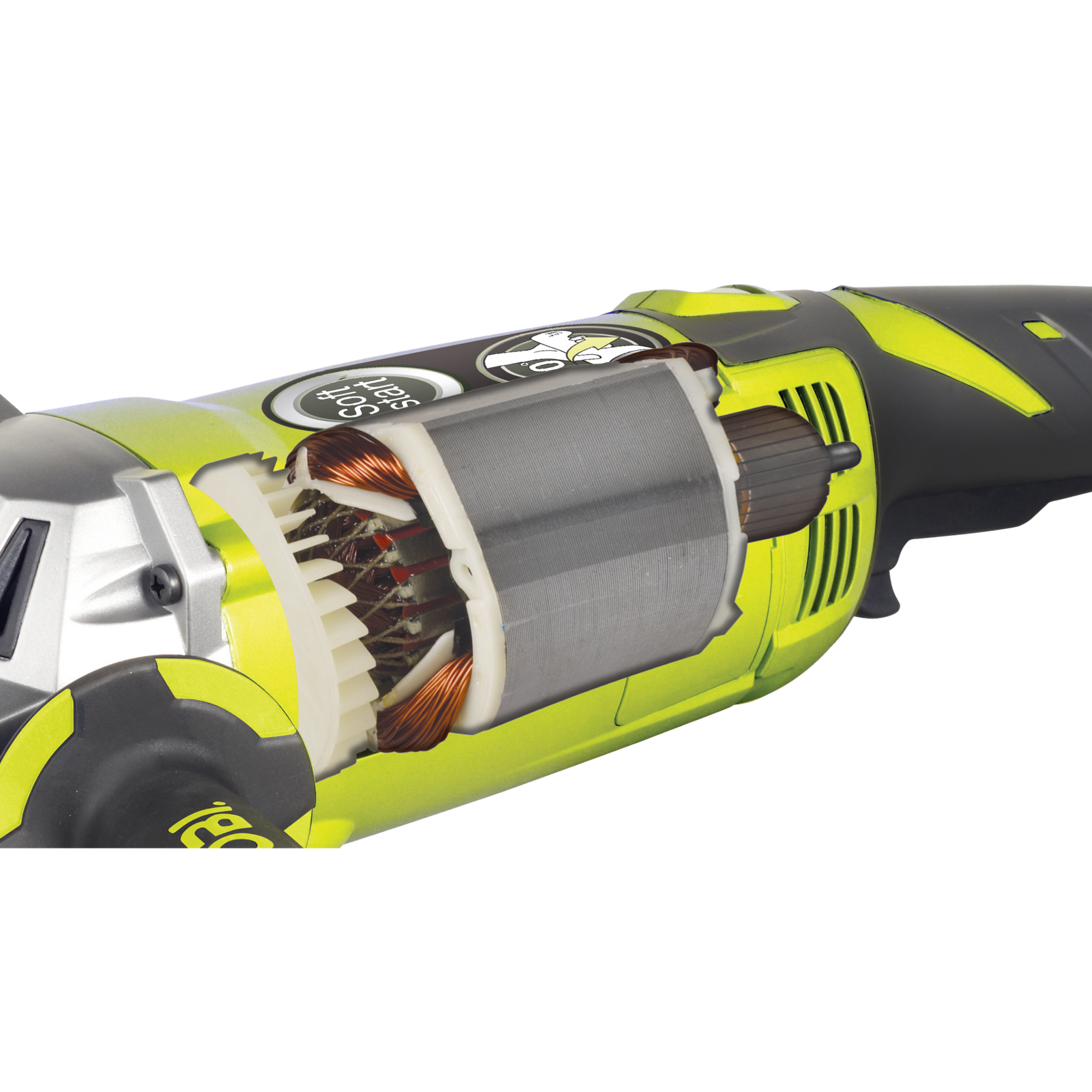 Ryobi 2000W 230mm Corded Angle Grinder EAG2023RG - Image 8 of 10