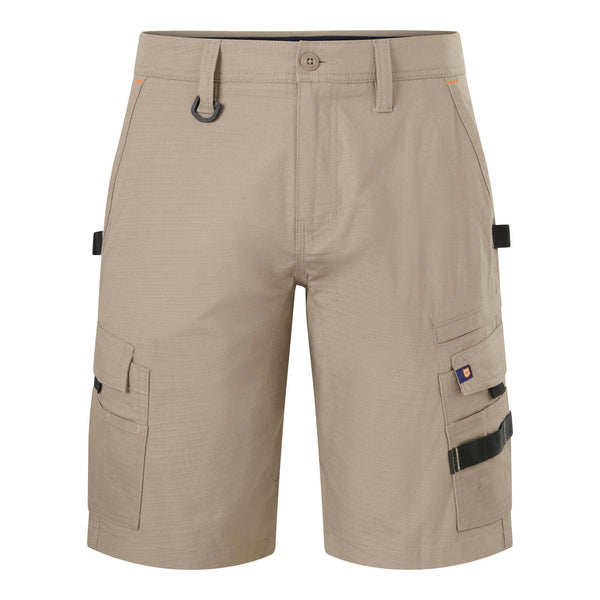 Citeco Men's Khaki Mid Shorts Ripstop Cargo - Size 92R
