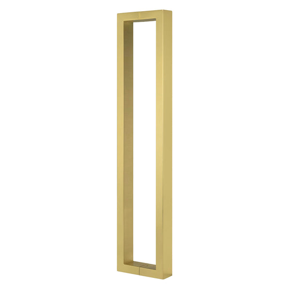 Delf Satin Brass 600mm Square Pull Handle