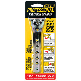 UNi-PRO Professional 50mm Tungsten Carbide Precision Scraper
