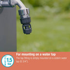GARDENA 13mm ¾" Thread Micro Irrigation Tap Fitting - Image 4 of 7