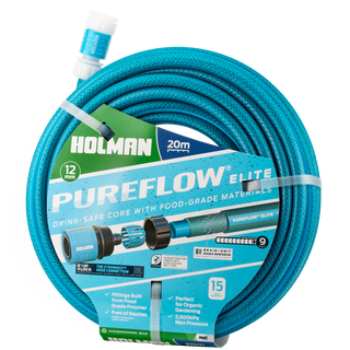 Holman 12mm × 20m PUREFLOW® ELITE Drinking Water Safe Hose