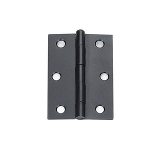 Delf 85mm Black Fixed Pin Butt Hinge - 12 Pack
