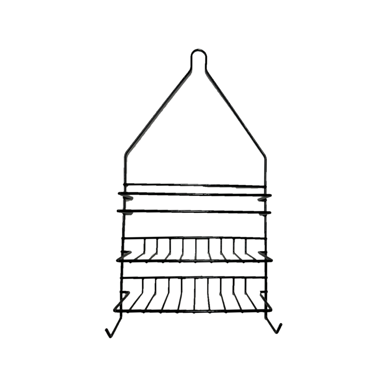 Barelli Large Black Bathroom Shower Caddy - Image 2 of 2
