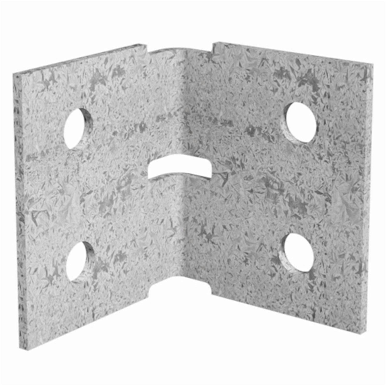 Dunnings 60 x 60 x 70mm M10 Galvanised Angle Bracket - Image 1 of 1