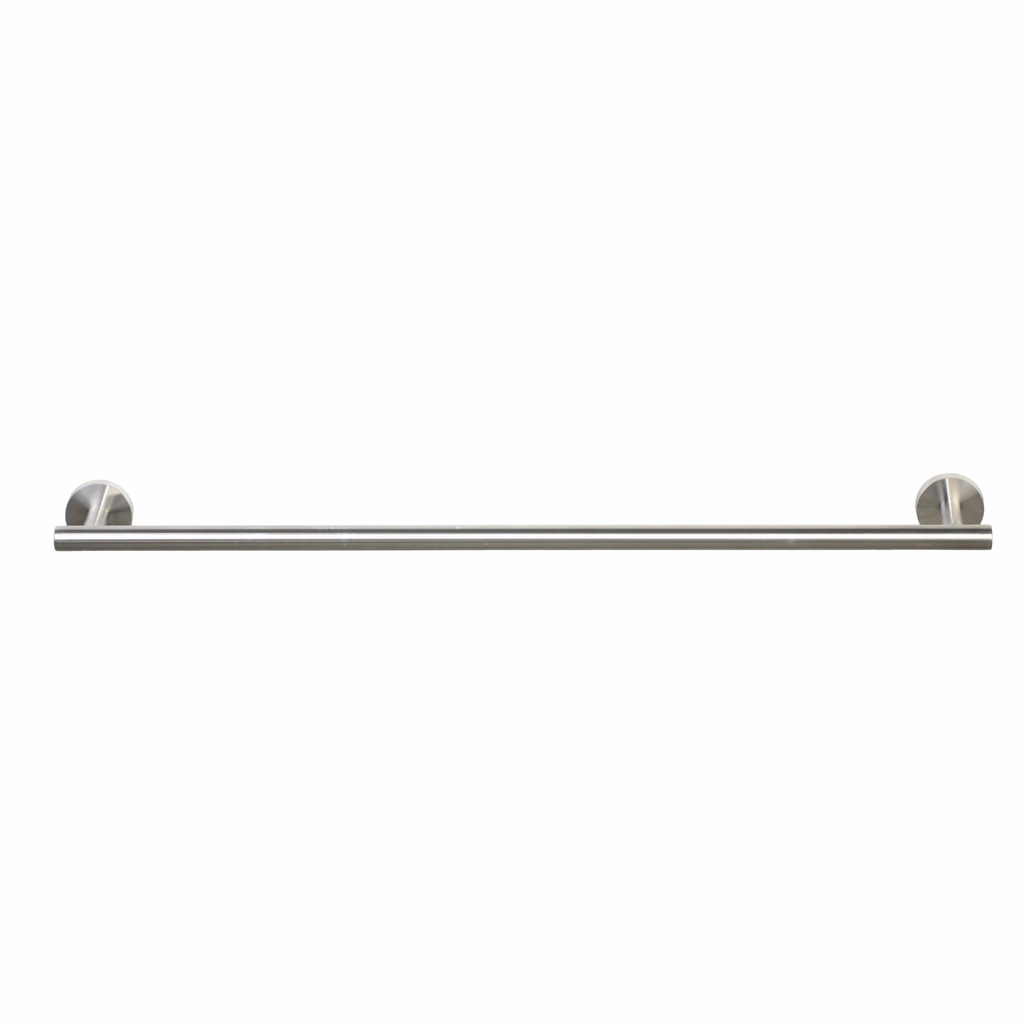 Barelli Toscana 90cm Satin Nickel Single Towel Bar - Image 2 of 2