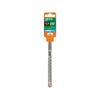 Sutton Tools 12 x 160mm 4 Cut SDS Plus Masonry Drill Bit