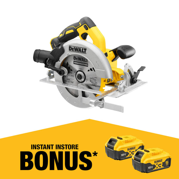 DeWALT 18V Li-ion XR 184mm Brushless Circular Saw DCS570N-XE - Skin Only